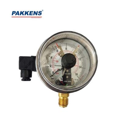 مانوستات پکنز PAKKENS صفحه 10 سانت استیل عمودی خشک 16 بار