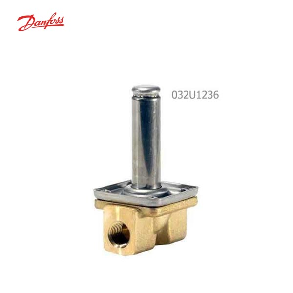 شیر برقی آب دوراهه دانفوس مدل 032U1236 سایز 1/4 اینچ