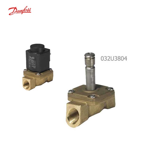 شیر برقی بخار دوراهه دانفوس مدل 032U3804 سایز 1/2 اینچ
