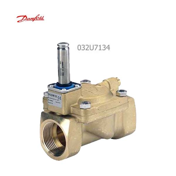 شیر برقی آب دوراهه دانفوس مدل 032U7134 سایز 1.1/4 اینچ