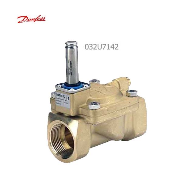 شیر برقی آب دوراهه دانفوس مدل 032U7142 سایز 1.1/2 اینچ