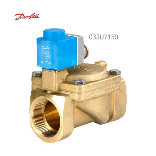 شیر برقی آب دوراهه دانفوس مدل 032U7150 سایز 2 اینچ